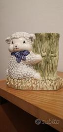 pecorella in ceramica 