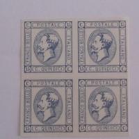 Quartina 15 centesimi litografico 1863