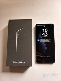 Samsung s25 edge 256 gb tutanium jetblack