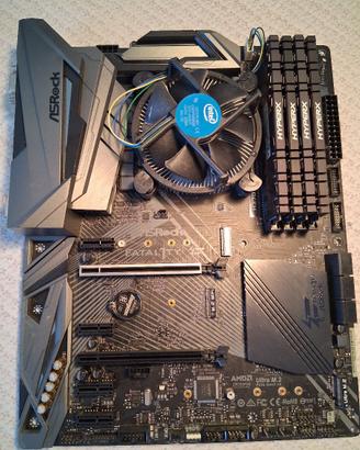 Scheda madre + Intel i7-8700k + RAM DDR4