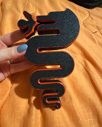 Logo griglia alfa 3D