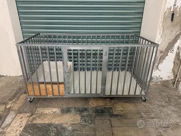 Gabbia x cuccioli, sala parto, recinto