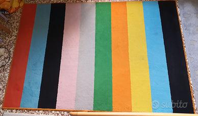 tappeto multicolor arcobaleno 198x133