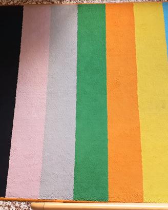 tappeto multicolor arcobaleno 198x133