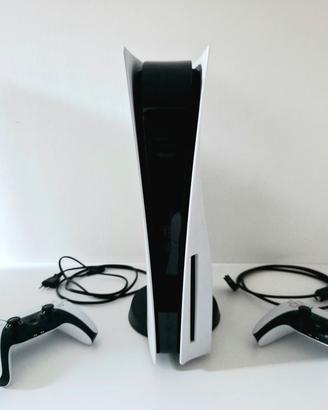 PS5 Day One Disco + 2 Controller + Scatola Origina