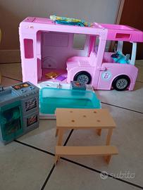 camper Barbie