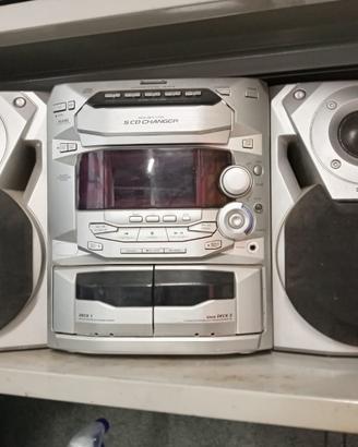 STEREO SONY A 5 CD COMPLETO DI CASSE