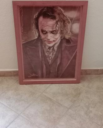 poster con cornice colorata e vetro 