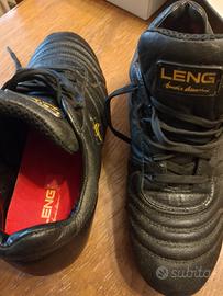 Scarpe calcio leng scudetto N. 42 tacchetti ferro