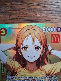 CARTA COLLEZIONABILE TEMA ONE PIECE NAMI