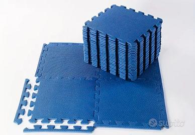 125 tappetini colore blu fitness palestra yoga