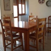 Tavolo in legno allungabile 1x1