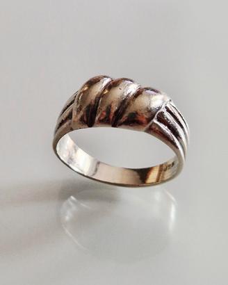 Anello Croissant Argento 925 Vintage 70s