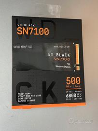 Ssd WD BLACK 500 GB NUOVO
