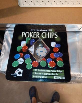 poker chips da tavolo 