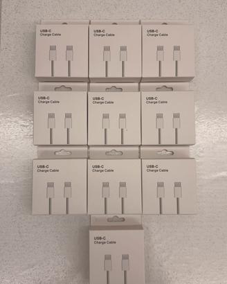 Stock 10 Cavi USB-C Intrecciati 1m Nuovi