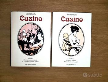 2 rari libri fumetti EROTIC.I. “CASINO” - L.FROLLO