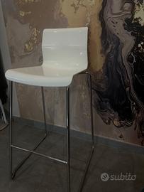 Sgabello bianco