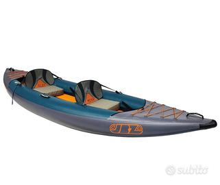 Kayak gonfiabile 2 posti JBay Neon con accessori