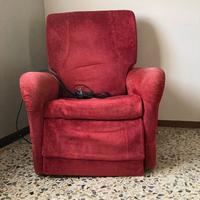 Poltrona elettrica alza persona reclinabile