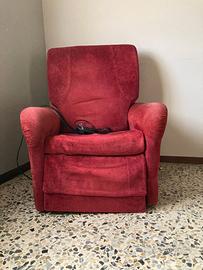 Poltrona elettrica alza persona reclinabile