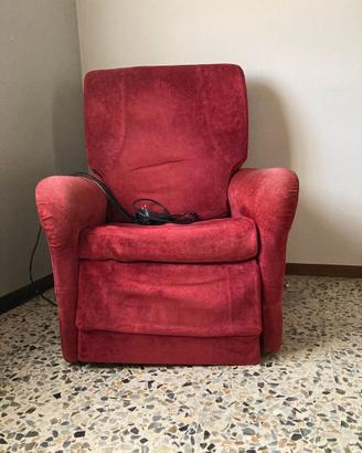 Poltrona elettrica alza persona reclinabile