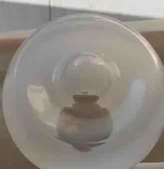 Tre bocce di vetro design assicurato 
