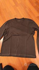 Maglia uomo Basinwear nera manica lunga taglia L