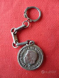 Portachiavi calciatore PELE' Brasile raro anni 60