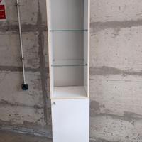 Mobile bagno bianco h. cm 182 x30 x30 con ripiani