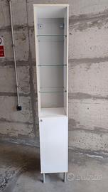 Mobile bagno bianco h. cm 182 x30 x30 con ripiani