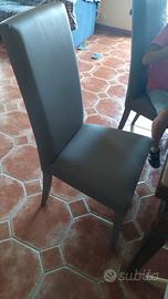 Sedie in ecopelle