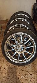 4 gomme con cerchi 17'