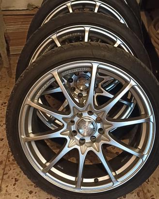 4 gomme con cerchi 17'