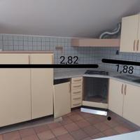  cucina, tavolo, mobile a giorno 
