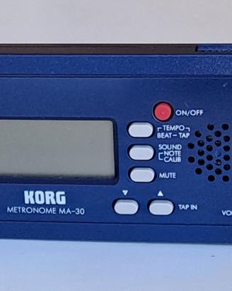 Metronomo al quarzo Korg  MA-30 come nuovo