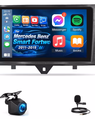 Autoradio per Mercedes Benz Smart Fortwo 2011-2015