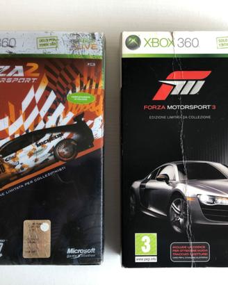 Forza Motorsport 2 e 3 Edizione limitata XBox 360