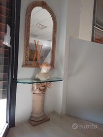 consolle con specchio 