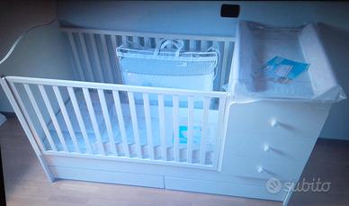 lettino trasformabile marca MIBB