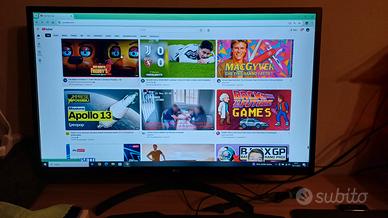 Monitor 32 pollici LG full-HD ips 2x hdmi