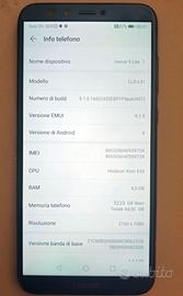 Honor 9 lite blu usato