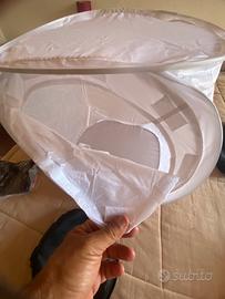 Camera per sfondo luminoso bianco