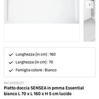 Piatto doccia