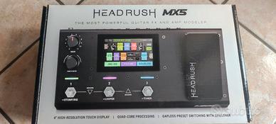 Pedaliera multieffetto Headrush MX5 