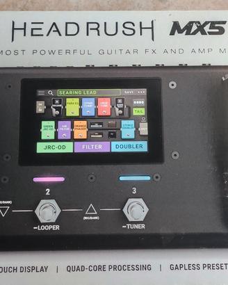 Pedaliera multieffetto Headrush MX5 