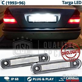 Luci Targa LED Per Mercedes Classe C W202 1993-96