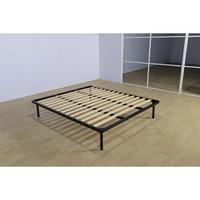 Rete con struttura in ferro e doghe in legno