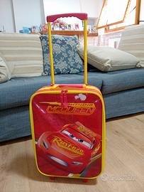 trolley scuola Lightning Mc Queen