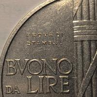 FDC 2 lire 1923 Prova di stampa Vittorio Emanuele